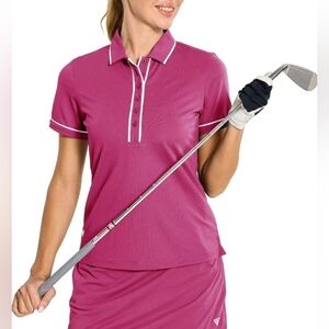 NWT Maelreg Performance Women's Pink Top Sz Large